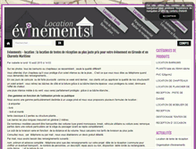 Tablet Screenshot of evinements.com